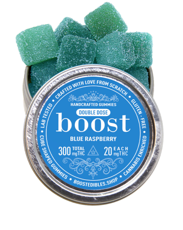 Boost Thc Blue Raspberry Gummies Mg Weed Hub Direct