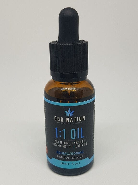 CBD/THC 1:1 Tincture - Weed Hub Direct